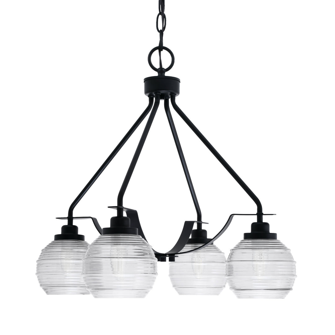 Toltec Odyssey 2604-mb-5110 Chandelier Light - Matte Black