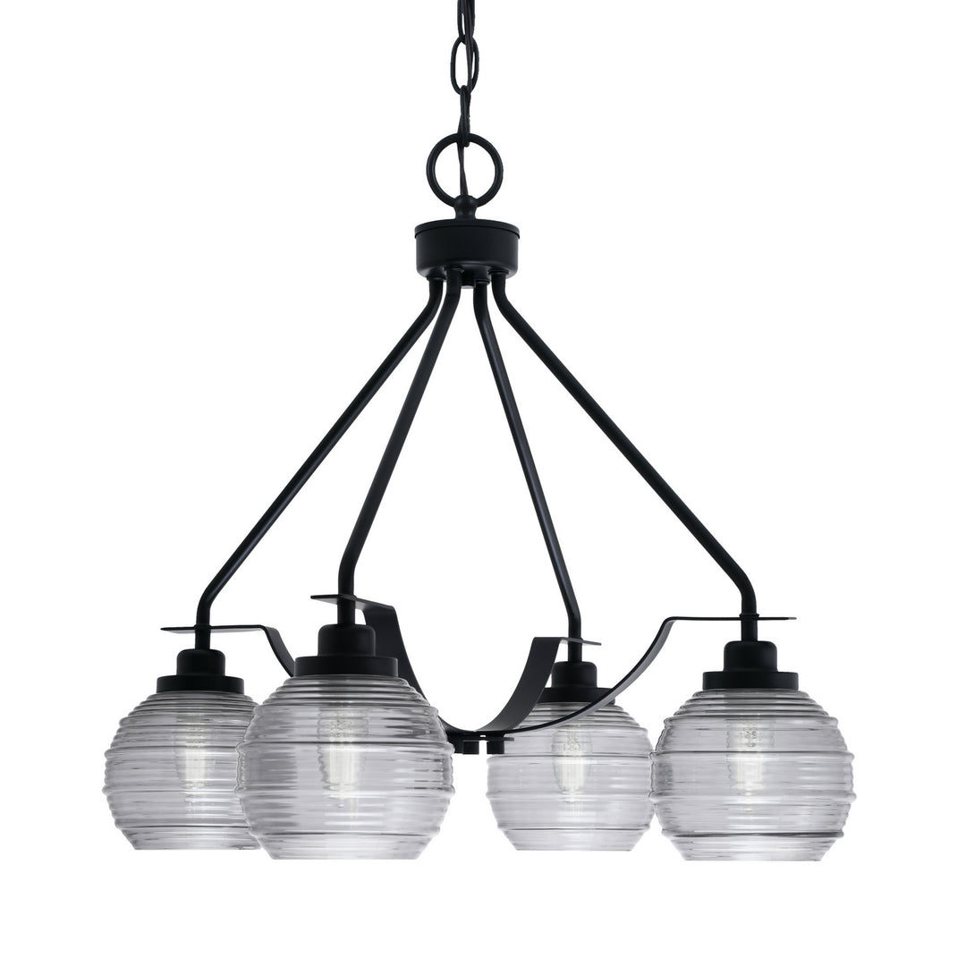 Toltec Odyssey 2604-mb-5112 Chandelier Light - Matte Black