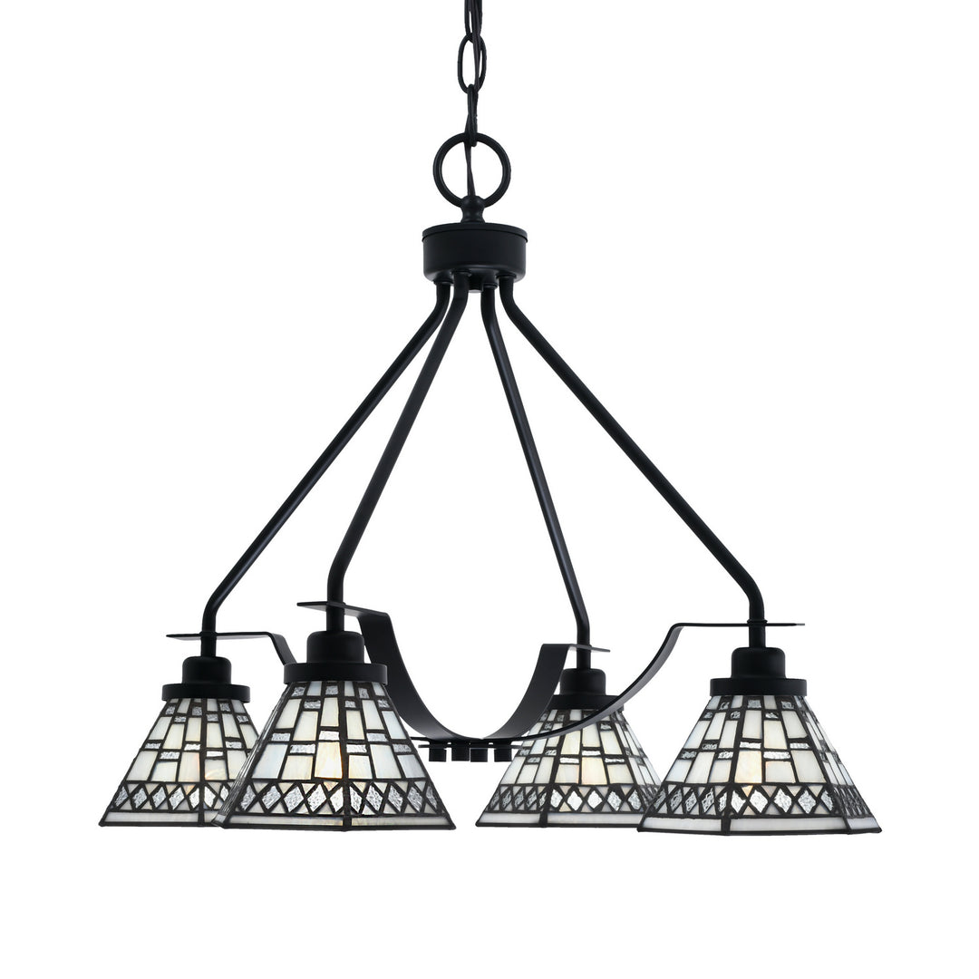 Toltec Odyssey 2604-mb-9105 Chandelier Light - Matte Black