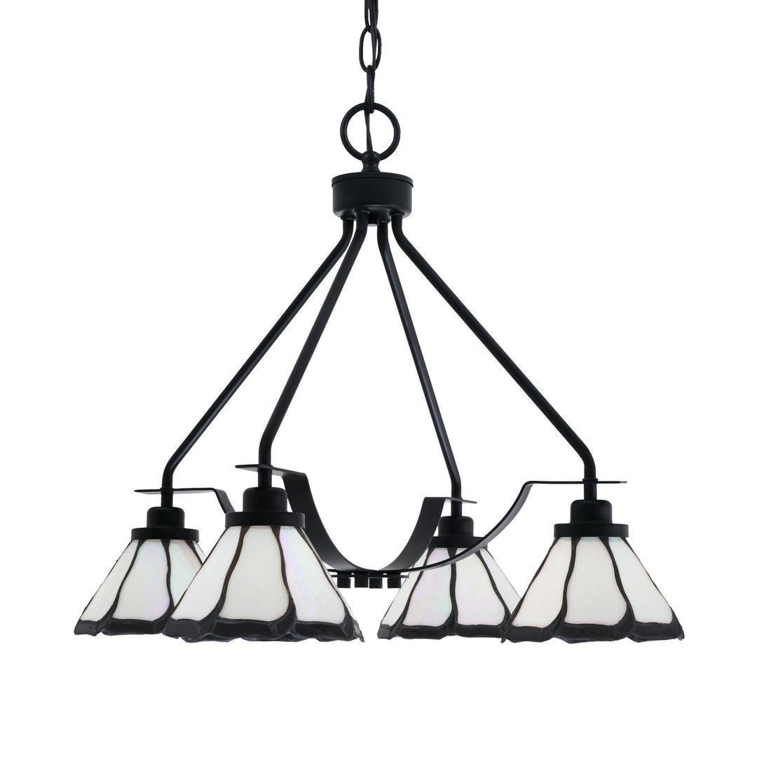 Toltec Odyssey 2604-mb-9125 Chandelier Light - Matte Black