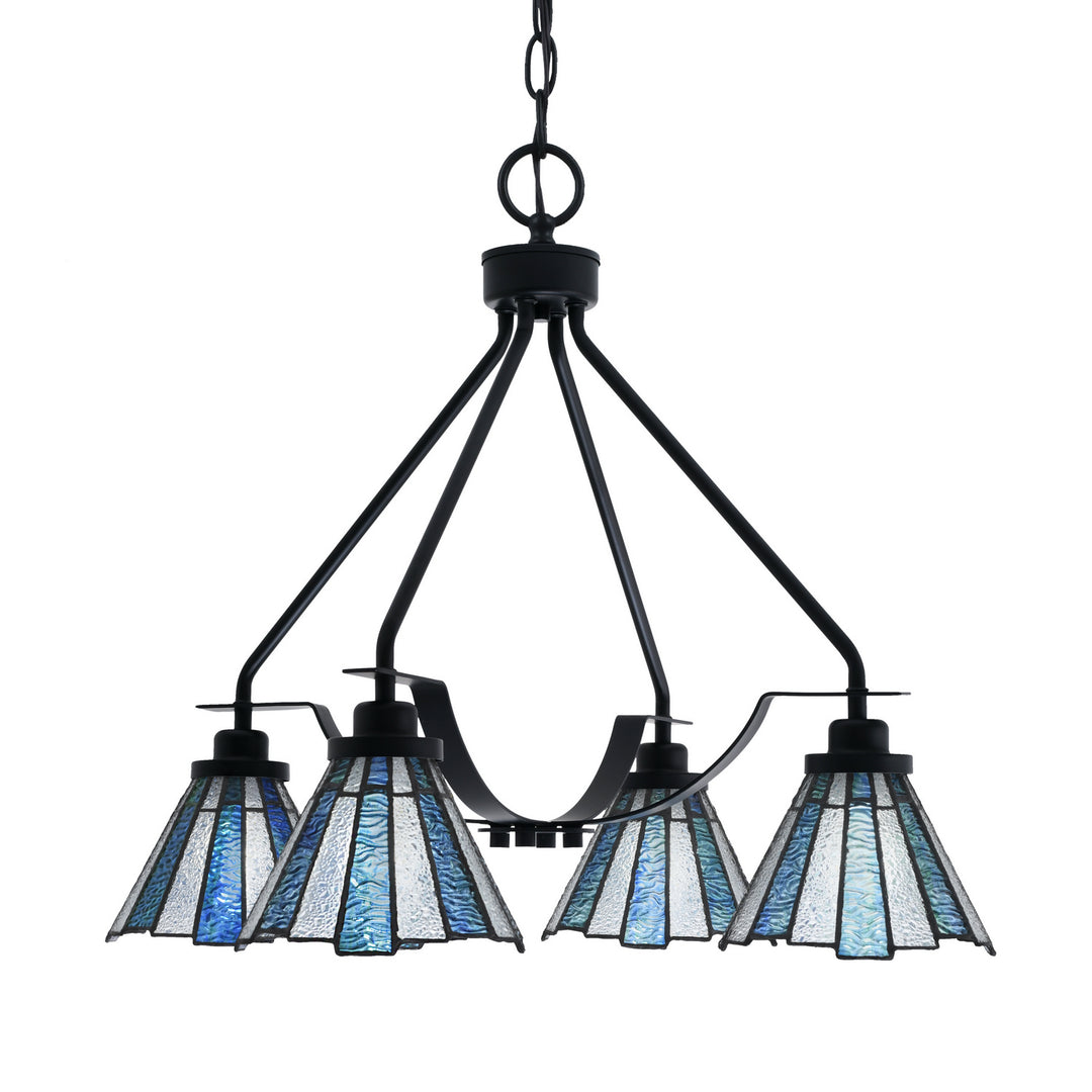 Toltec Odyssey 2604-mb-9325 Chandelier Light - Matte Black