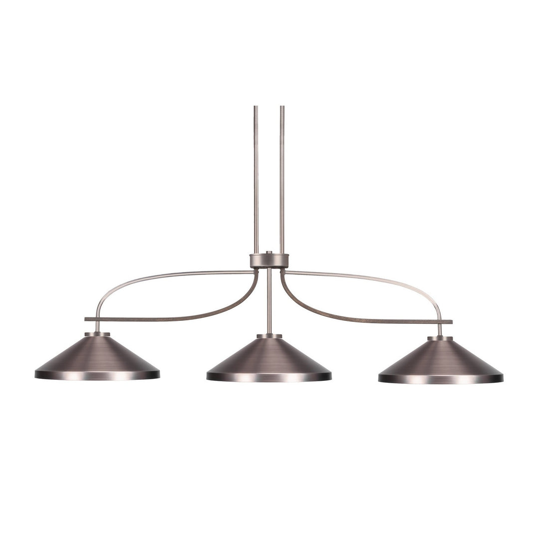 Toltec Monterey 2936-gpdw-424-gp Pendant Light - Graphite & Painted Distressed Wood-look