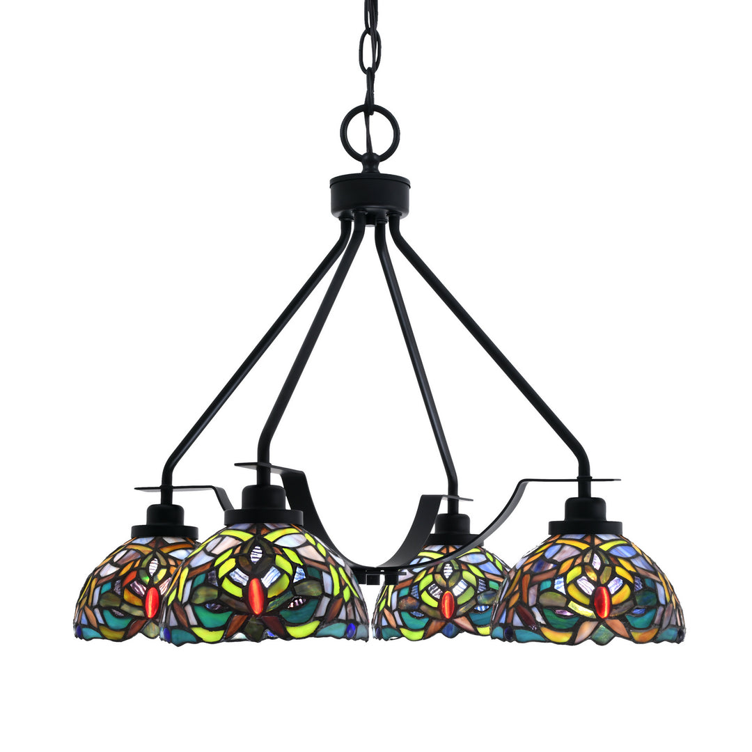 Toltec Odyssey 2604-mb-9905 Chandelier Light - Matte Black