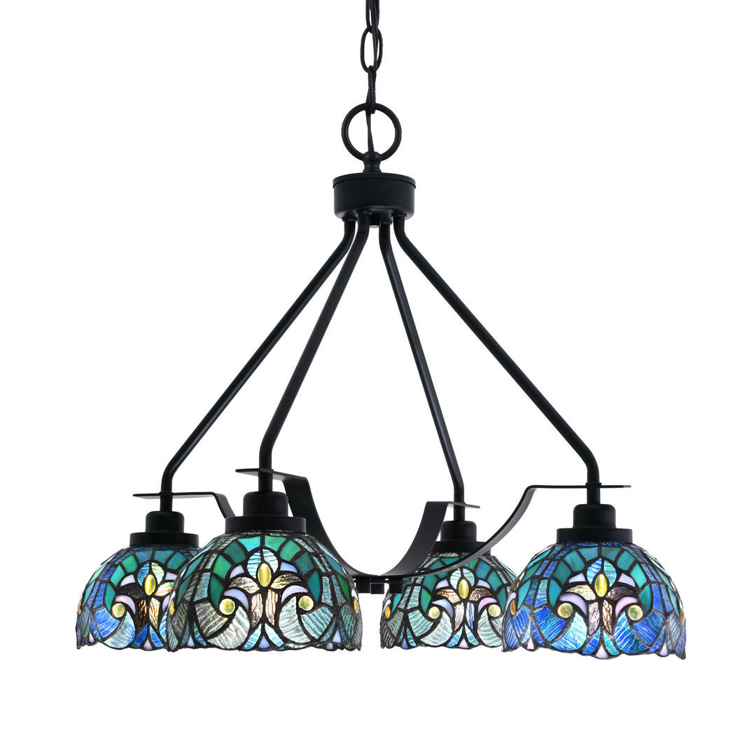 Toltec Odyssey 2604-mb-9925 Chandelier Light - Matte Black