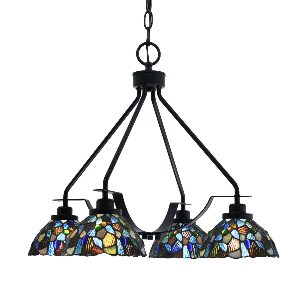 Toltec Odyssey 2604-mb-9955 Chandelier Light - Matte Black