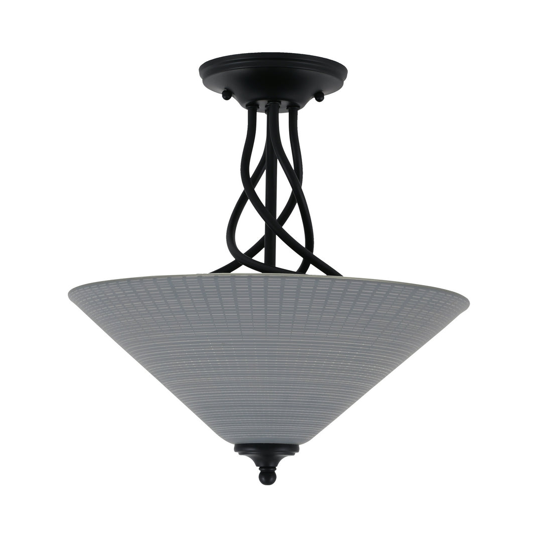 Toltec Capri 909-mb-4012 Ceiling Light - Matte Black