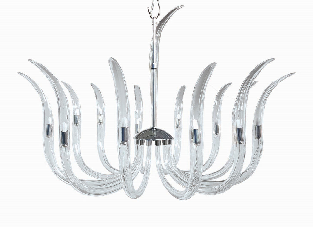 Metropolitan Cisne N9314 Chandelier Light - Polished Nickel