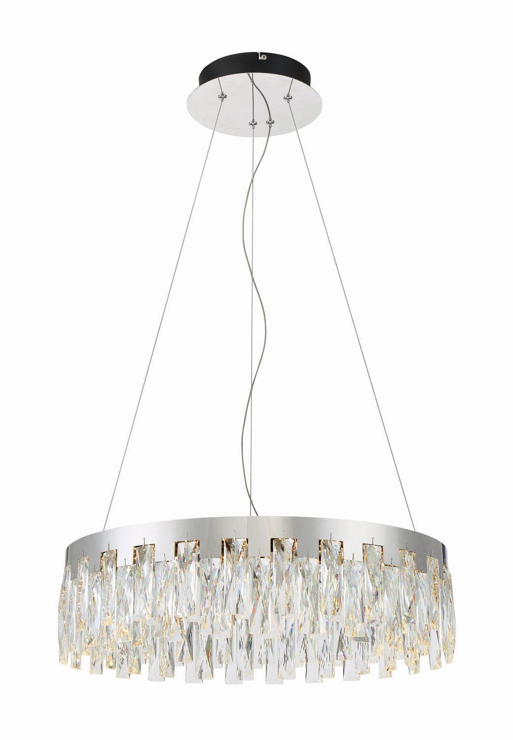 George Kovacs Curio P5330-077-L Chandelier Light - Chrome