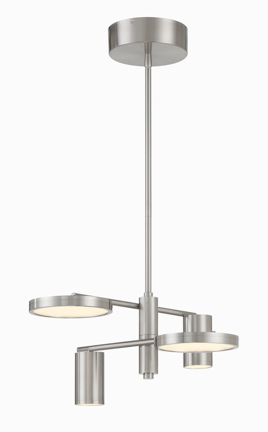 George Kovacs Swivel P5494-084-L Chandelier Light - Brushed Nickel