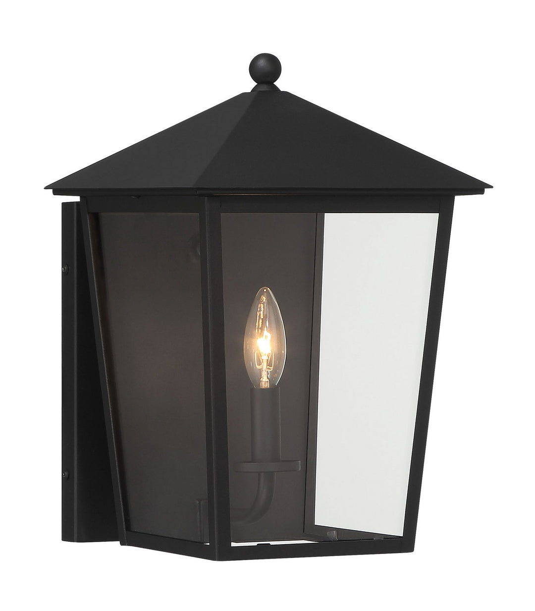 Minka-Lavery Lighting 72131-66 Noble Hill One Light Outdoor Wall Mount Outdoor Black