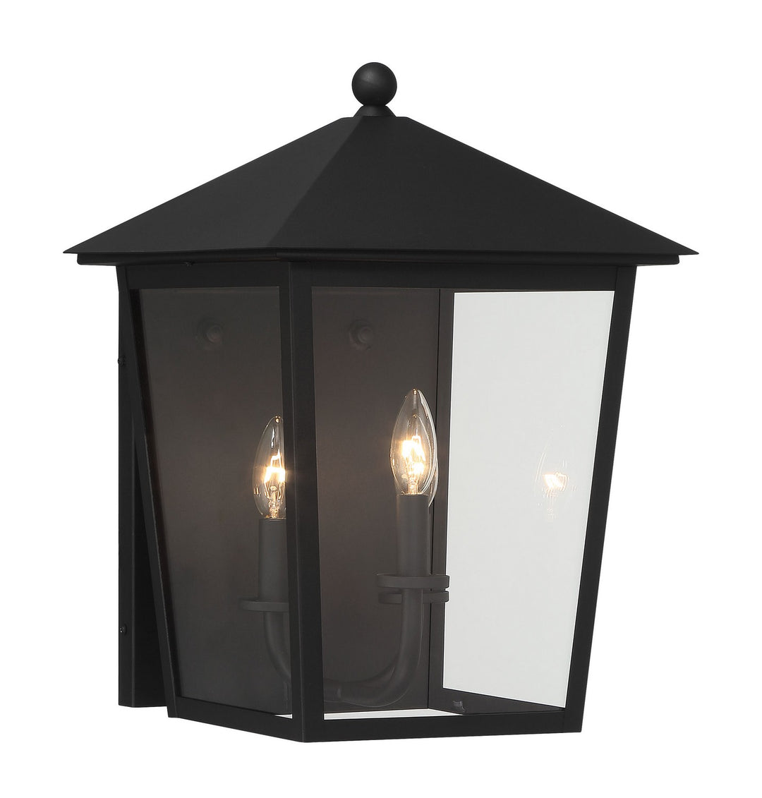 Minka-Lavery Lighting 72133-66 Noble Hill Four Light Outdoor Wall Mount Outdoor Black