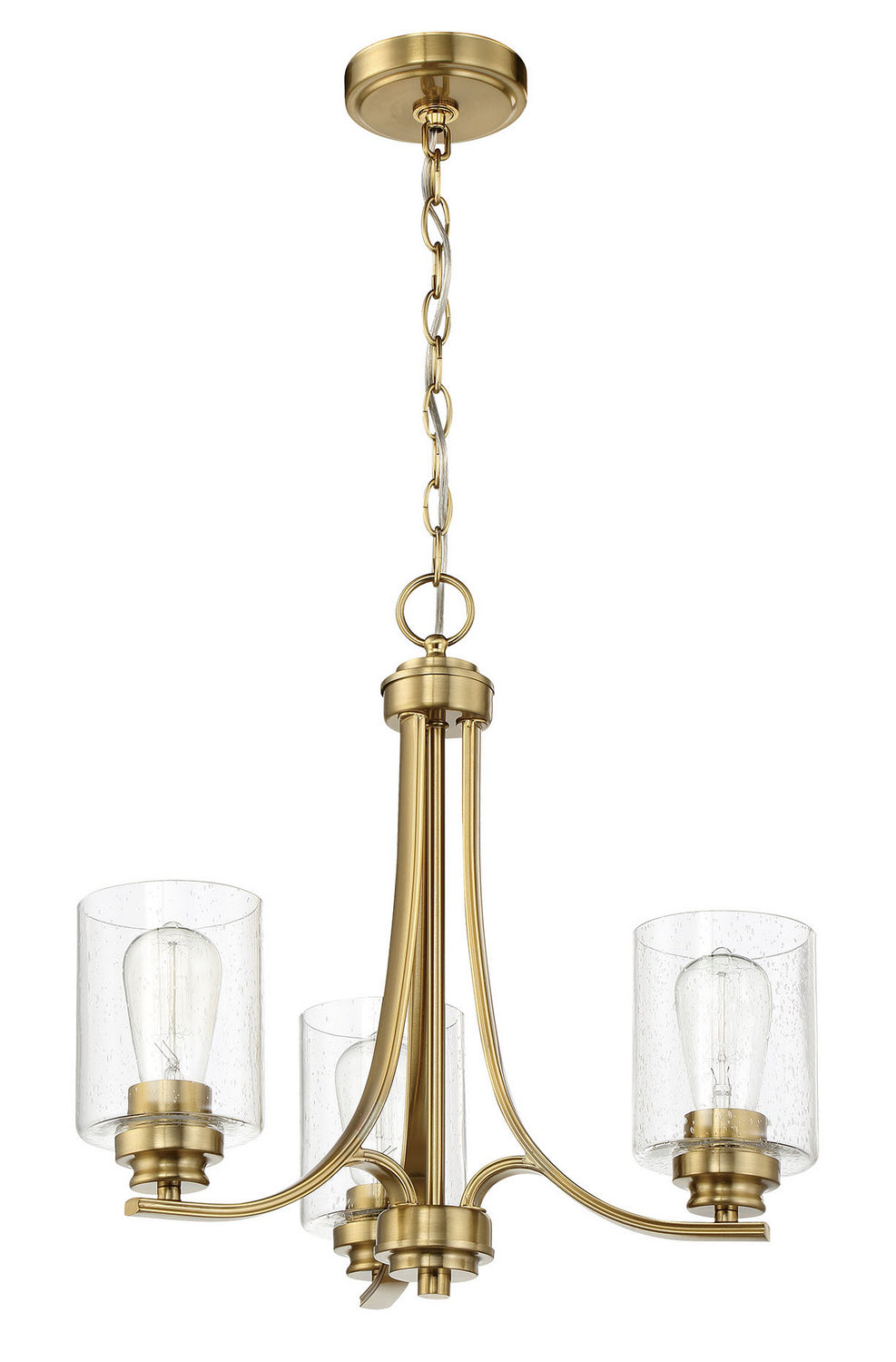 Craftmade Bolden 50523-SB Chandelier Light - Satin Brass