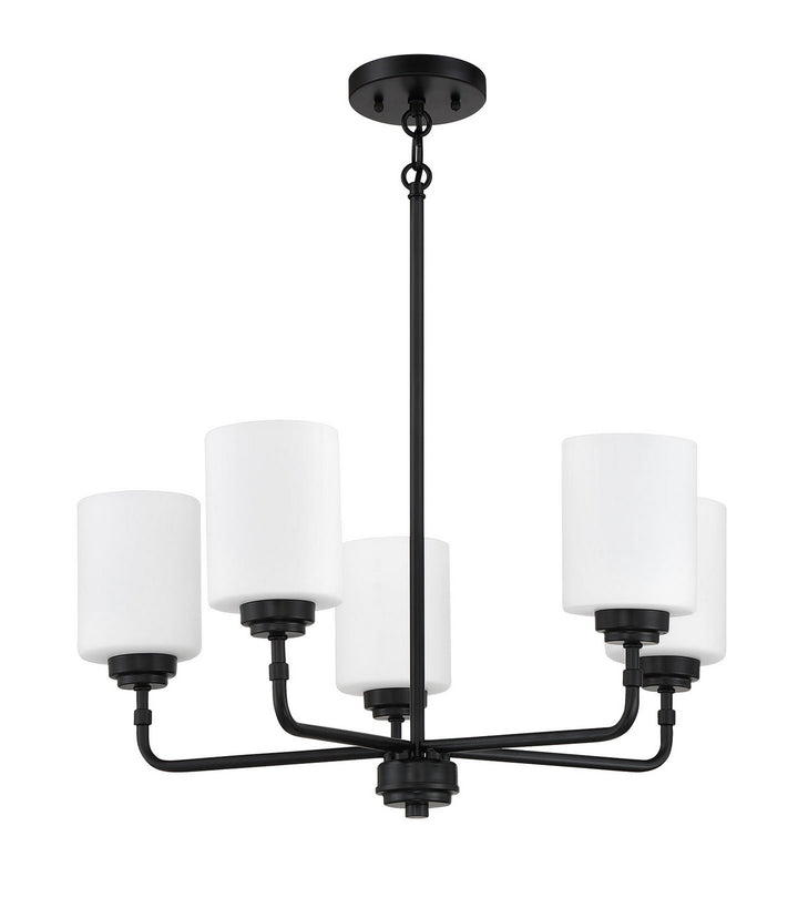 Craftmade Stowe 56025-FB Chandelier Light - Flat Black