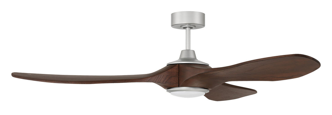 Craftmade Envy 60 EVY60PN3 Ceiling Fan 60 - Painted Nickel, Dark Cedar/Dark Cedar/