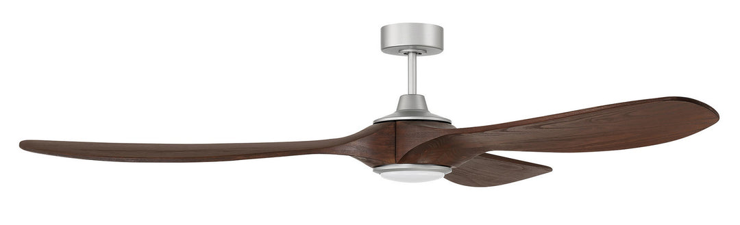 Craftmade Envy 72 EVY72PN3 Ceiling Fan 72 - Painted Nickel, Dark Cedar/Dark Cedar/