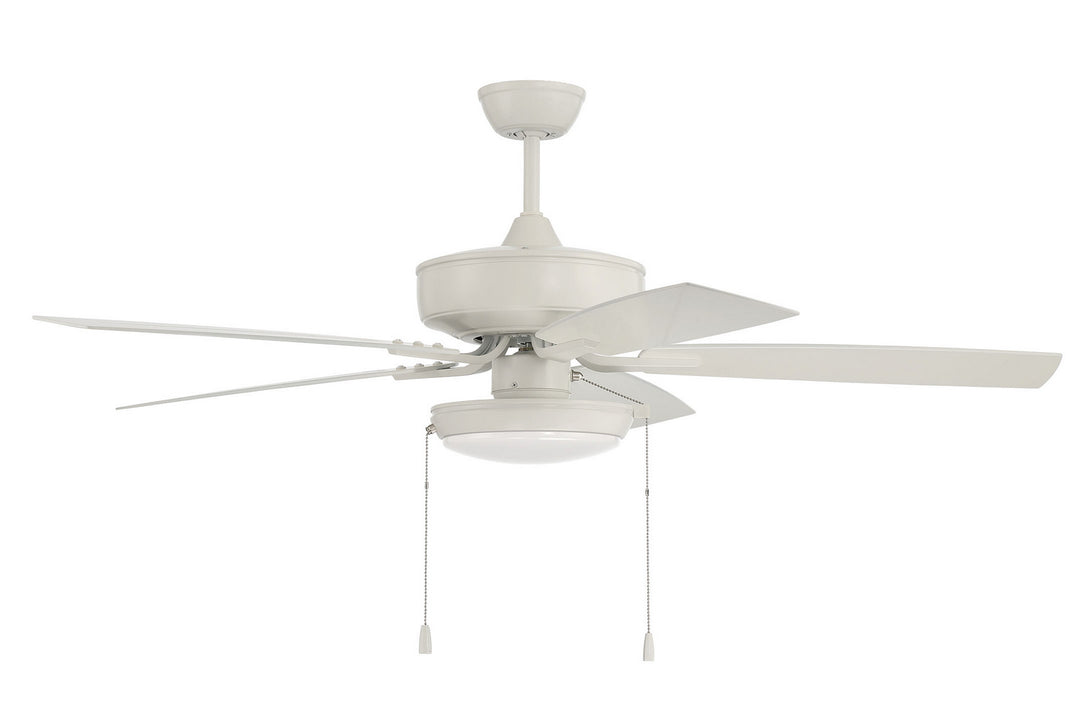 Craftmade Outdoor Pro Plus 119 OP119W5 Ceiling Fan 52 - White, White/White/