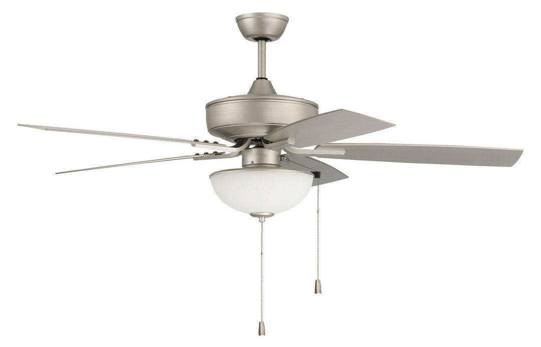 Craftmade Outdoor Pro Plus 211 OP211PN5 Ceiling Fan 52 - Painted Nickel, Brushed Nickel/Brushed Nickel/