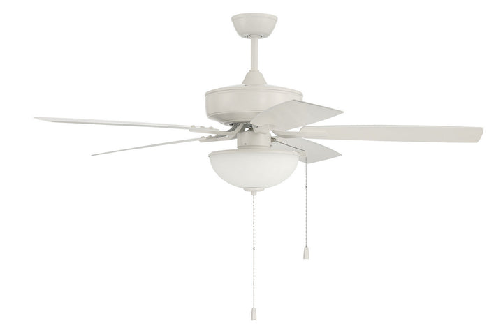 Craftmade Outdoor Pro Plus 211 OP211W5 Ceiling Fan 52 - White, White/White/