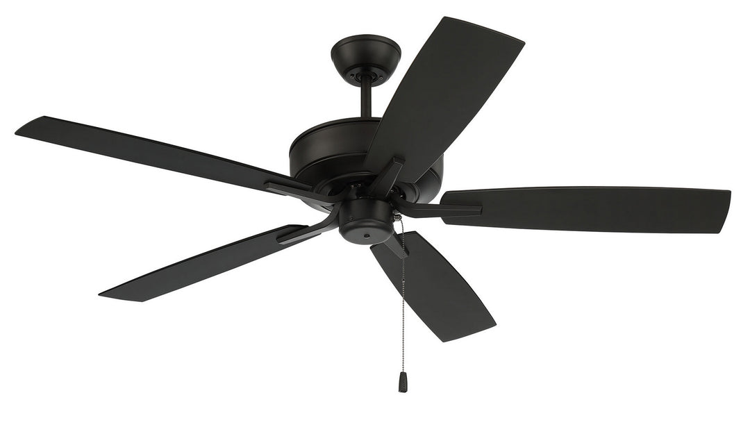 Craftmade Outdoor Pro Plus 52 OP52FB5 Ceiling Fan 52 - Flat Black, Flat Black/Flat Black/