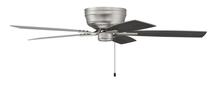 Craftmade Pro Plus Hugger 52 PPH52BN5 Ceiling Fan 52 - Brushed Satin Nickel, Brushed Nickel/Greywood/