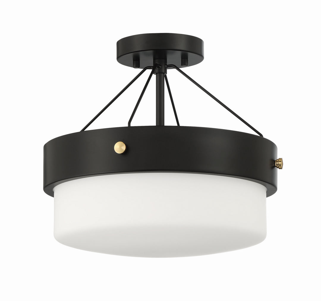 Craftmade Oak Street XS3213-FB Ceiling Light - Flat Black