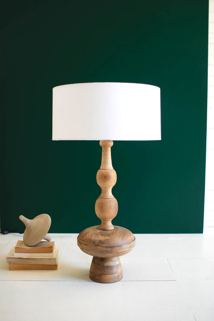 Kalalou Lighting NAT1040X  Table Lamp Lamp Bronze / Dark
