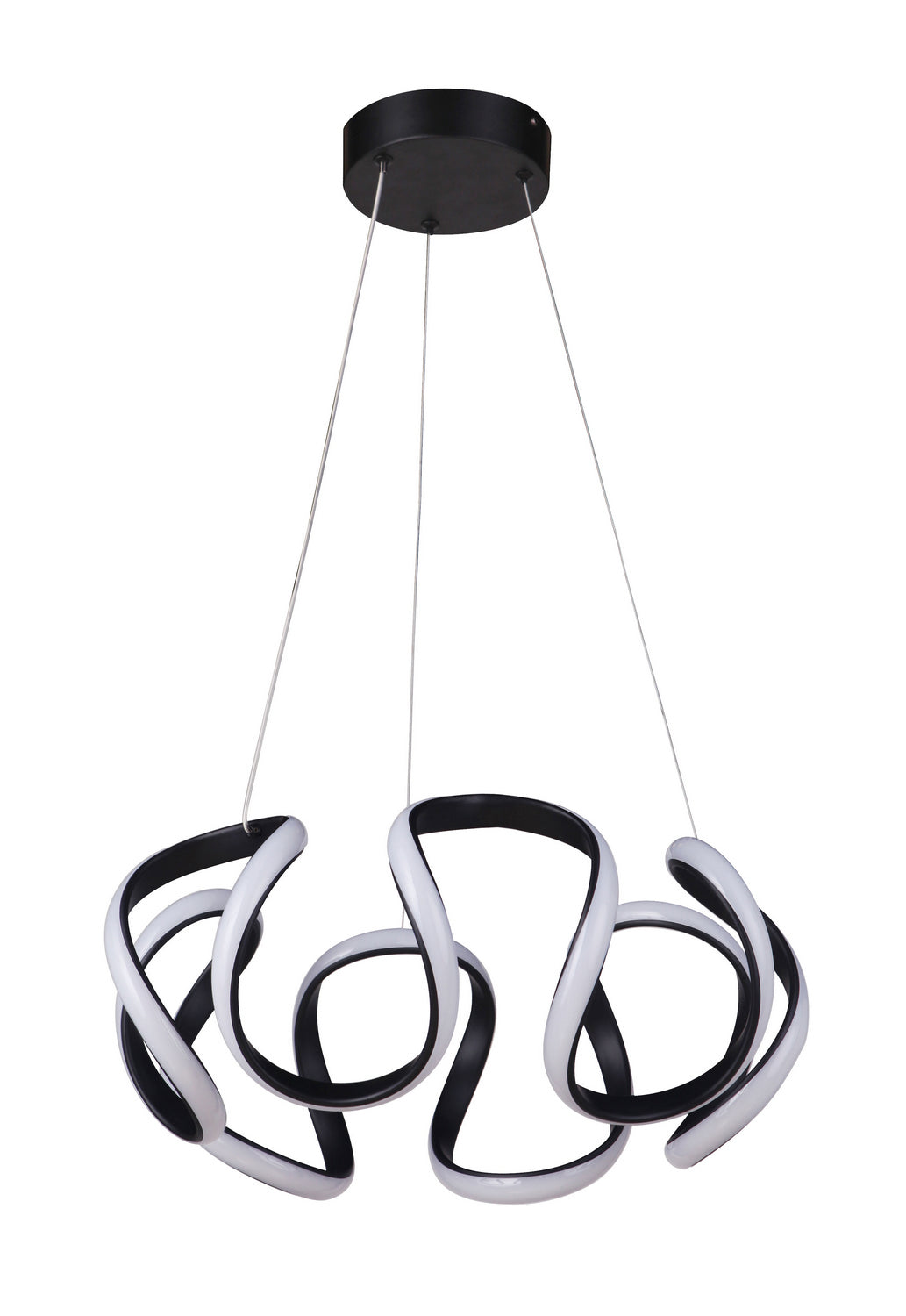 Craftmade Pulse 55790-FB-LED Pendant Light - Flat Black