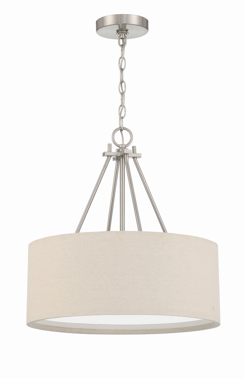 Craftmade Duke 56593-BNK Pendant Light - Brushed Polished Nickel