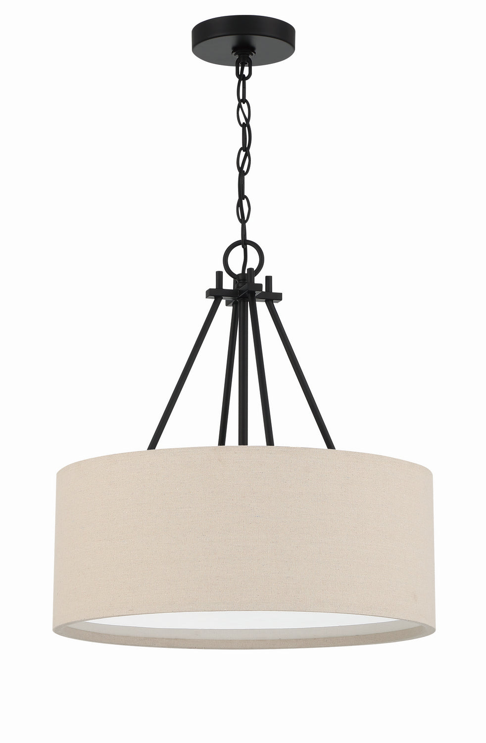 Craftmade Duke 56593-FB Pendant Light - Flat Black