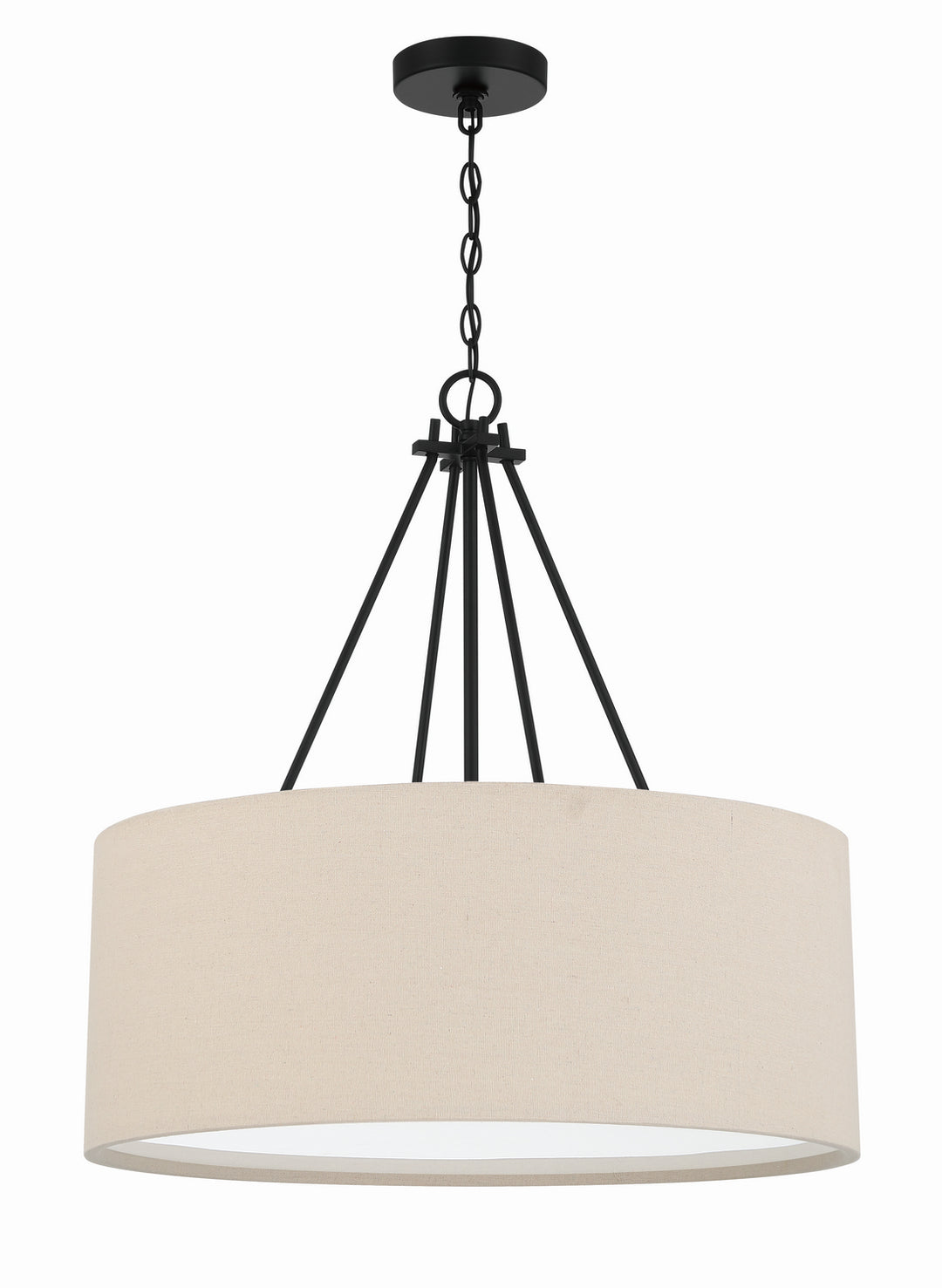 Craftmade Duke 56594-FB Pendant Light - Flat Black