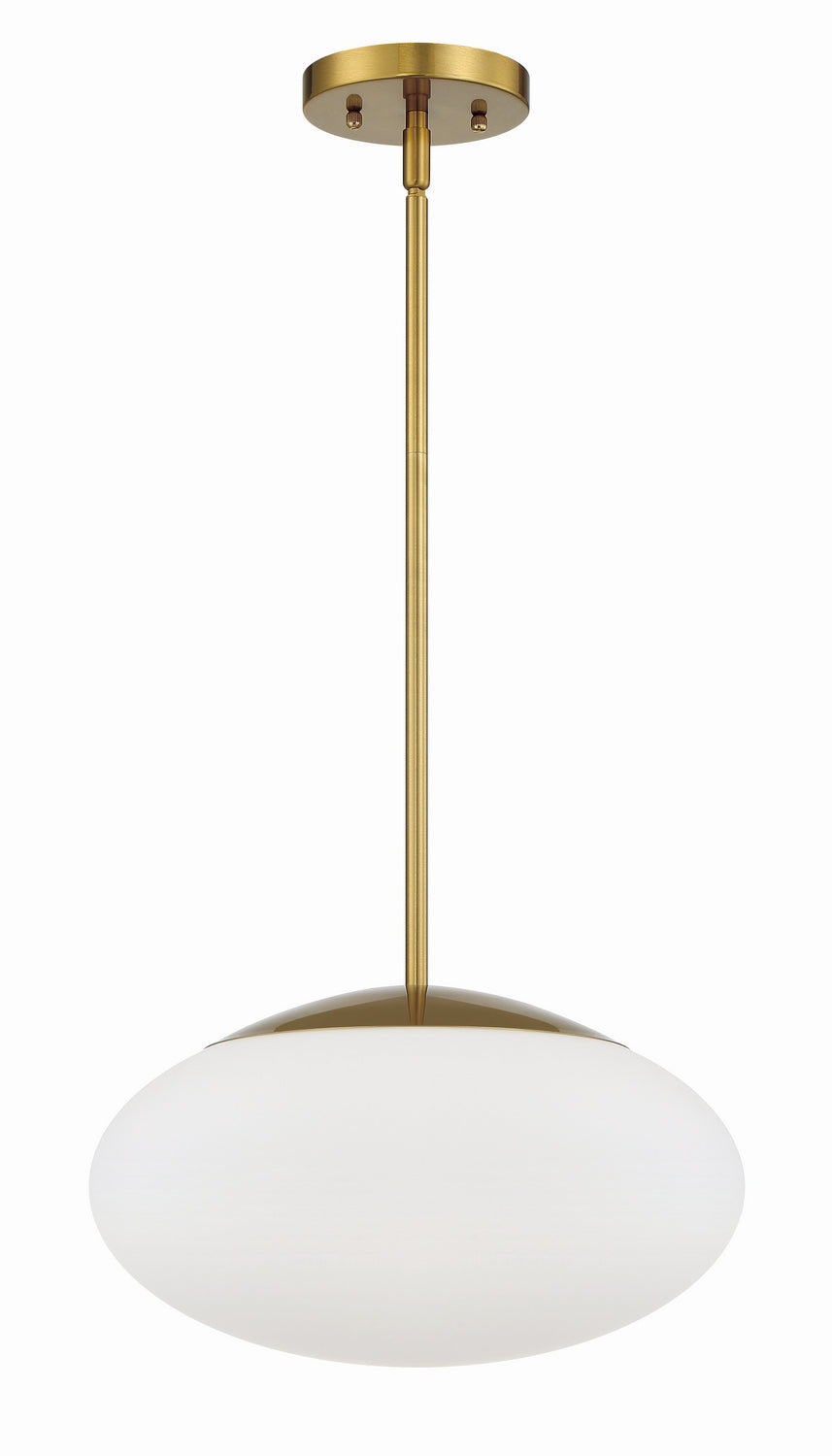 Craftmade Gaze 56894-SB-WG Pendant Light - Satin Brass