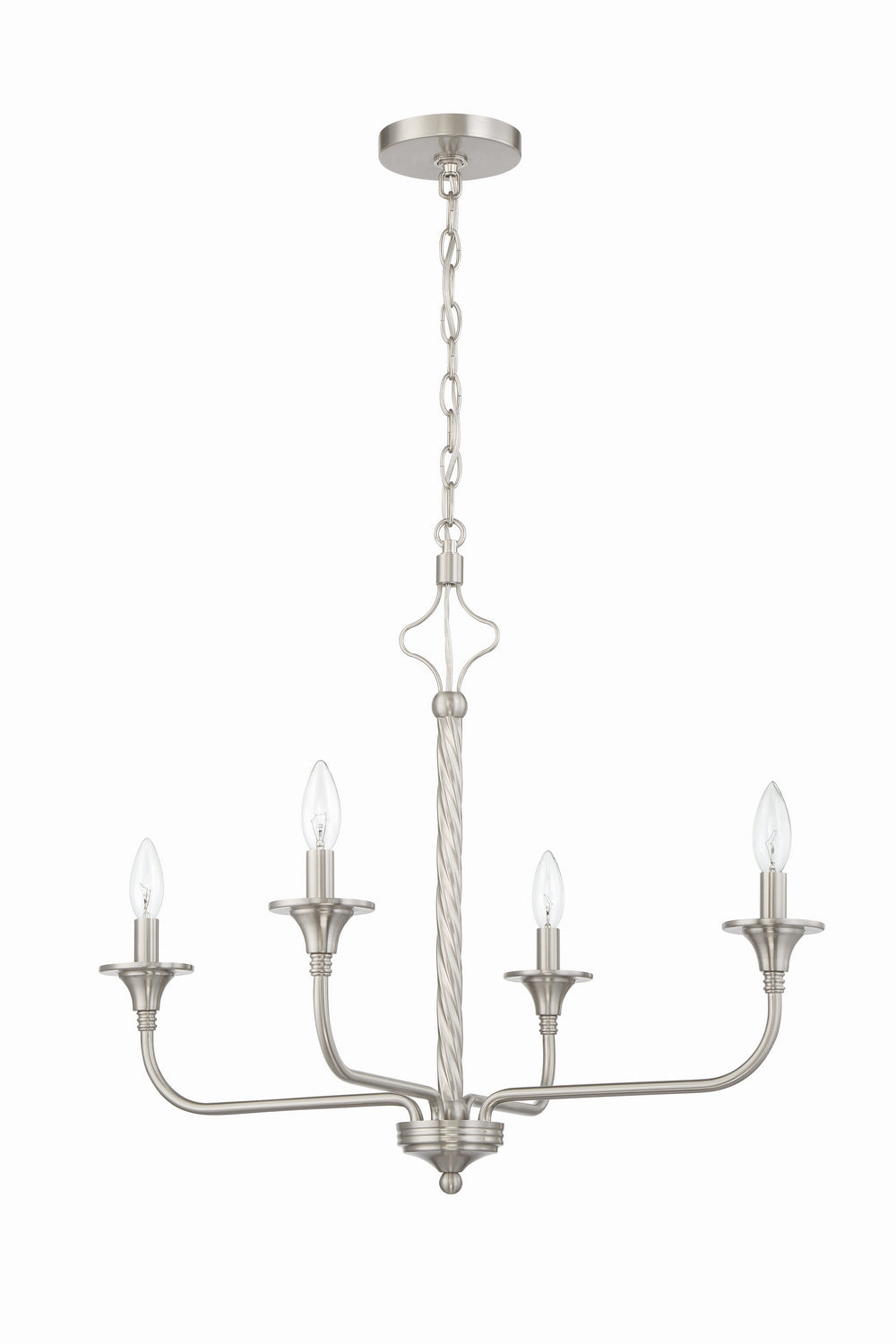 Craftmade Jolenne 57024-BNK Chandelier Light - Brushed Polished Nickel
