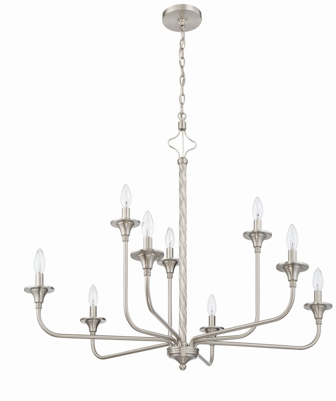 Craftmade Jolenne 57029-BNK Chandelier Light - Brushed Polished Nickel
