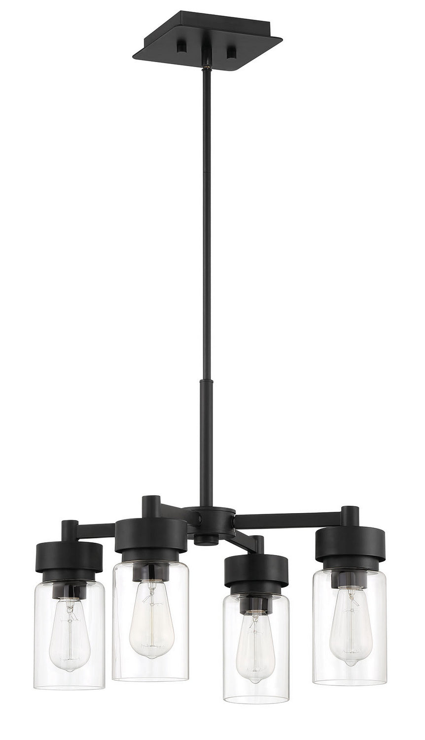 Craftmade Bennet 57124-MN Chandelier Light - Midnight