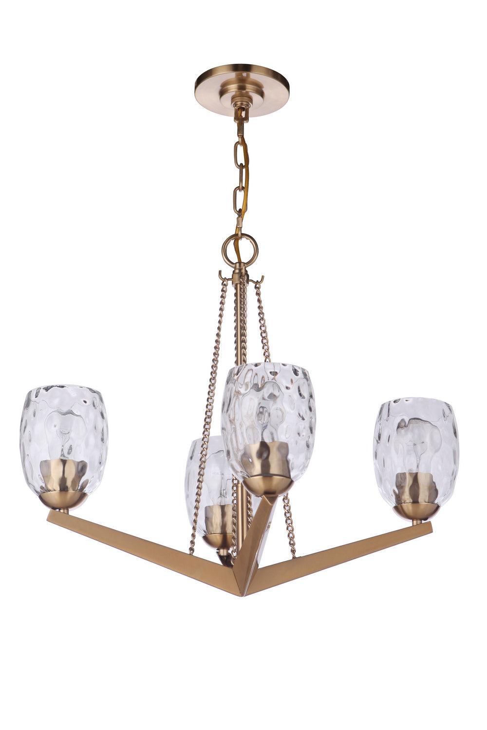 Craftmade Guiding Star 57324-SB Chandelier Light - Satin Brass