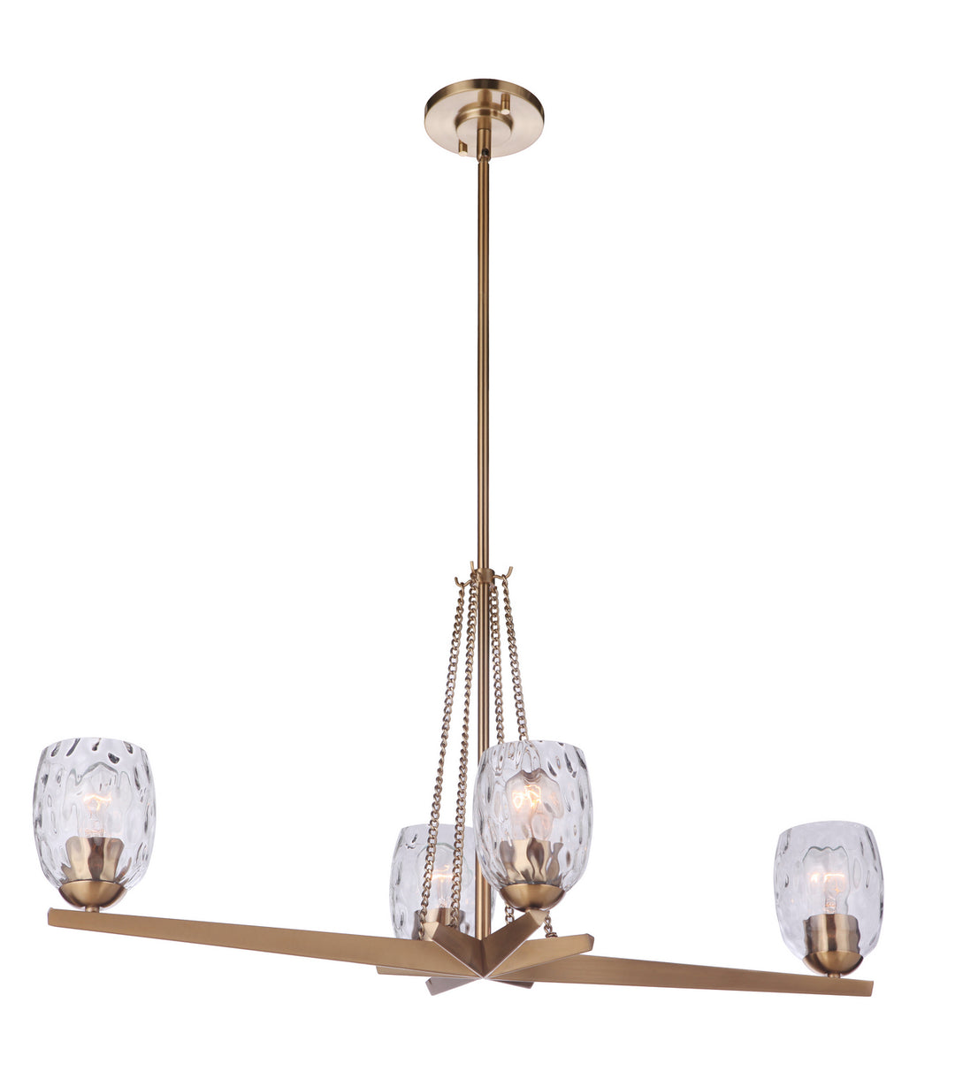 Craftmade Guiding Star 57374-SB Chandelier Light - Satin Brass