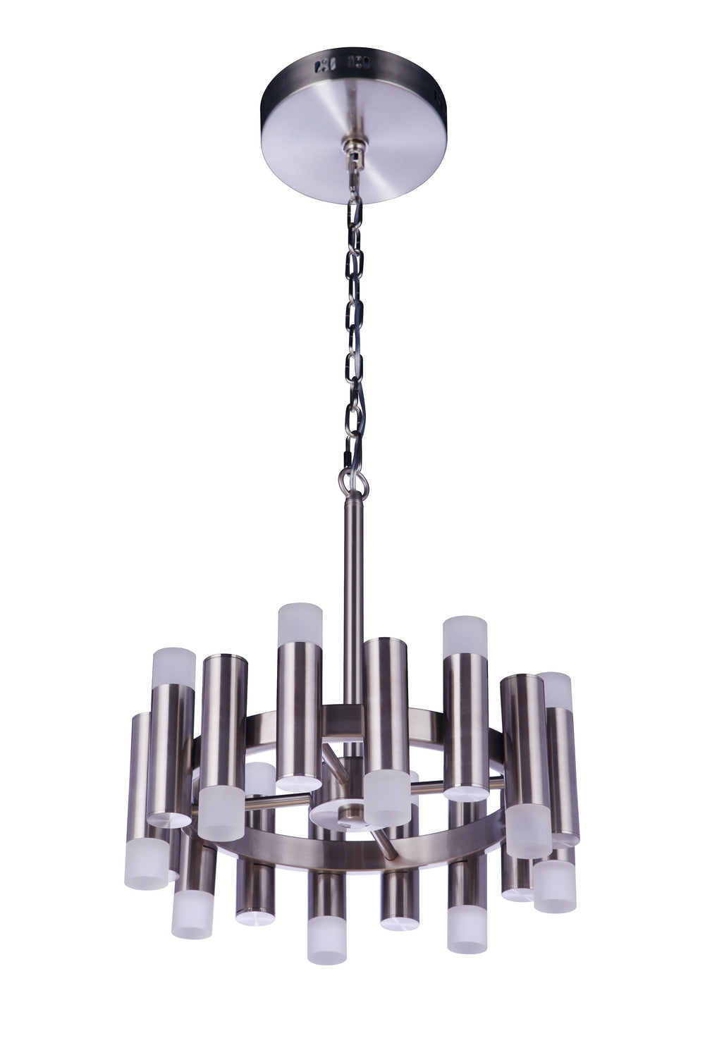 Craftmade Simple Lux 57516-BNK-LED Chandelier Light - Brushed Polished Nickel
