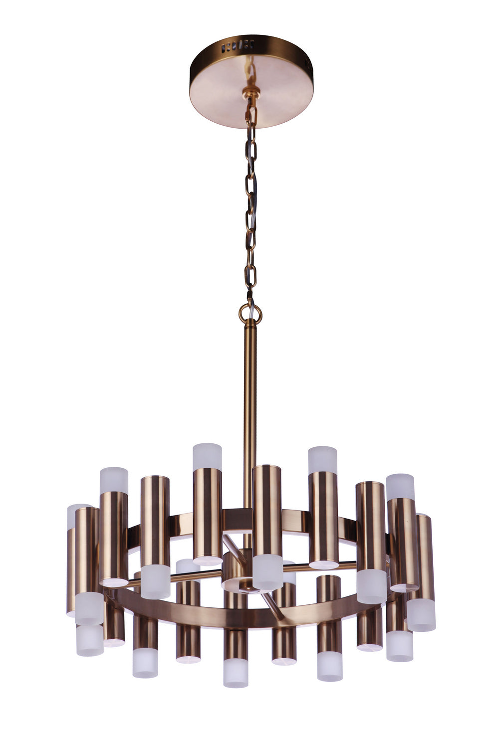 Craftmade Simple Lux 57520-SB-LED Chandelier Light - Satin Brass