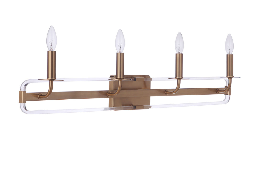 Craftmade Graclyn 57704-SB Bath Vanity Light 36 in. wide - Satin Brass