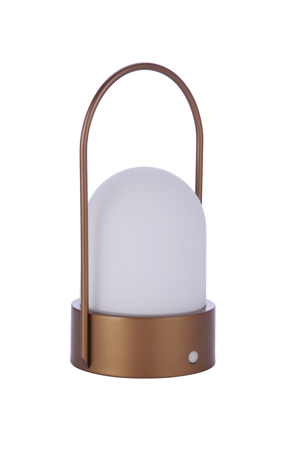 Craftmade Lighting 86276R-LED  Rechargable Led Portable Lamp Satin Brass