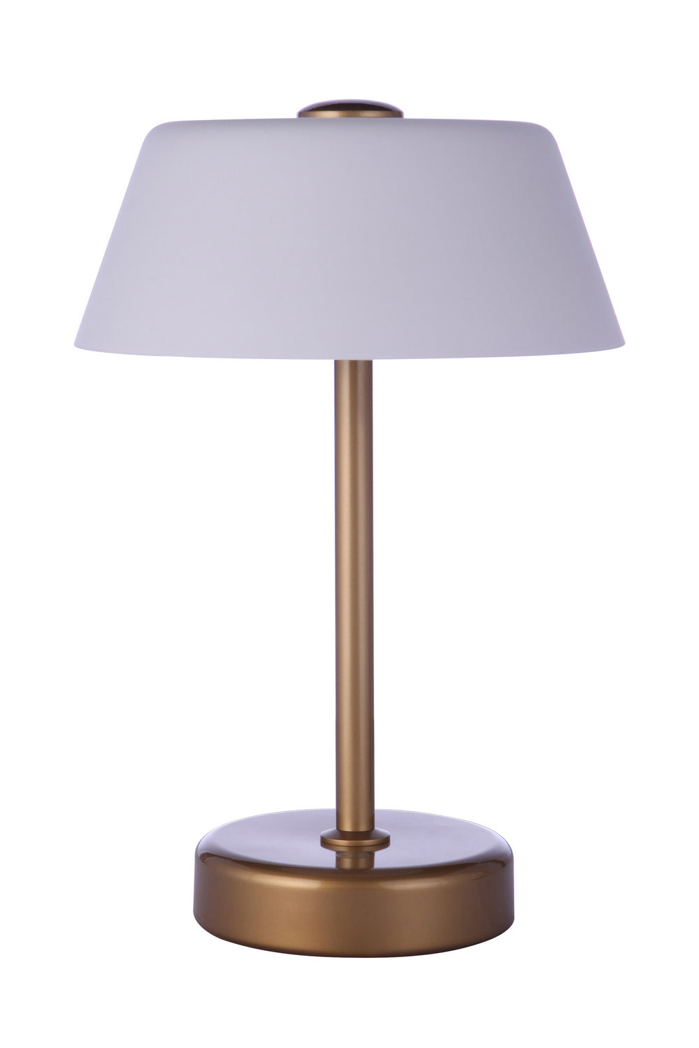 Craftmade Lighting 86280R-LED  Rechargable Led Portable Lamp Satin Brass