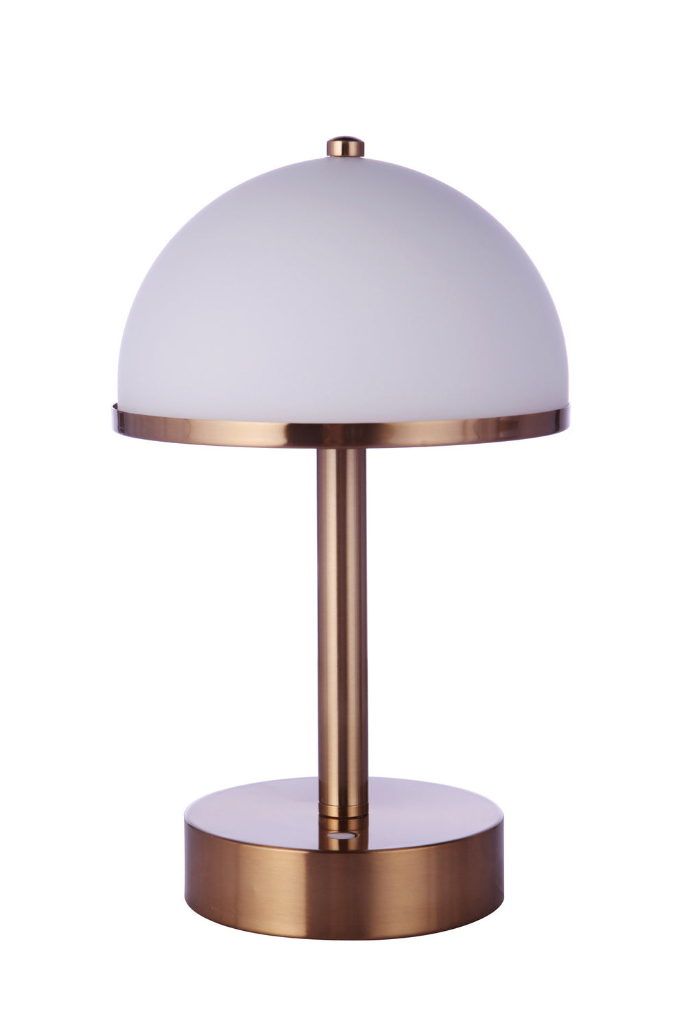 Craftmade Lighting 86285R-LED  Rechargable Led Portable Lamp Satin Brass
