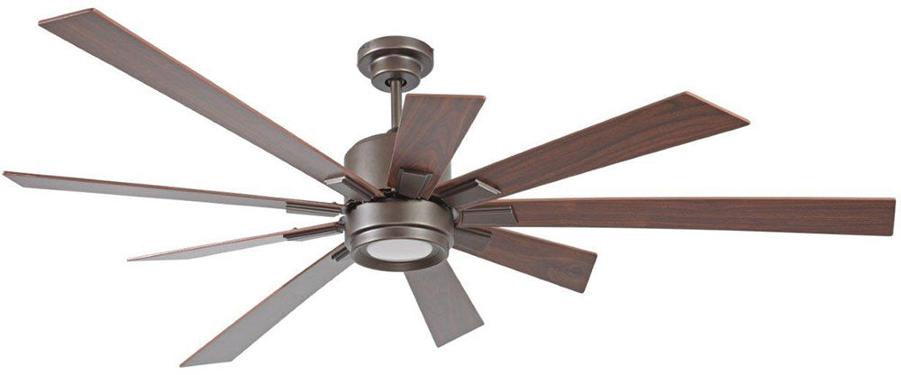 Craftmade Katana KAT72ESP9-WLN Ceiling Fan 72 - Espresso, Walnut/Walnut/