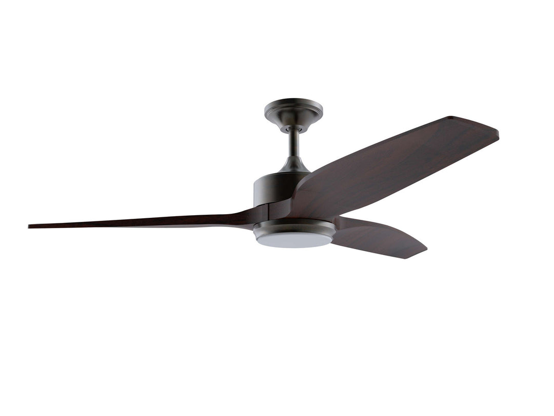 Craftmade Mobi Indoor/Outdoor MOB60OB3 Ceiling Fan 60 - Oiled Bronze, Mahogany/Mahogany/