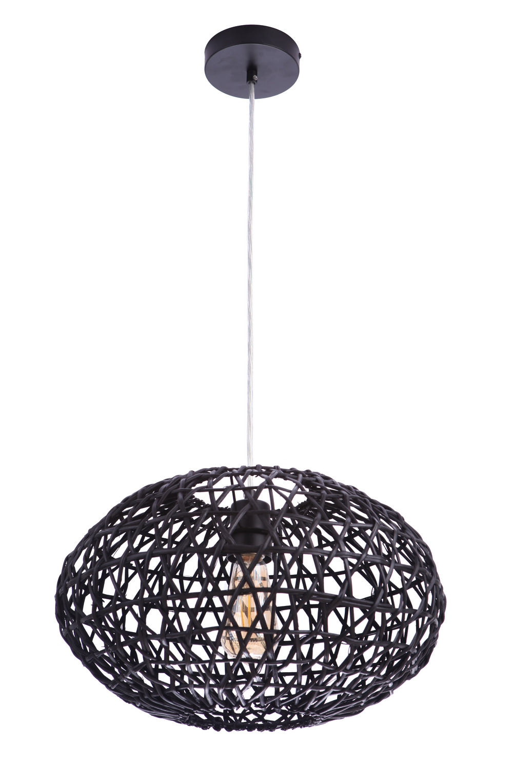 Craftmade Natural Pendant P2003-FB Pendant Light - Flat Black