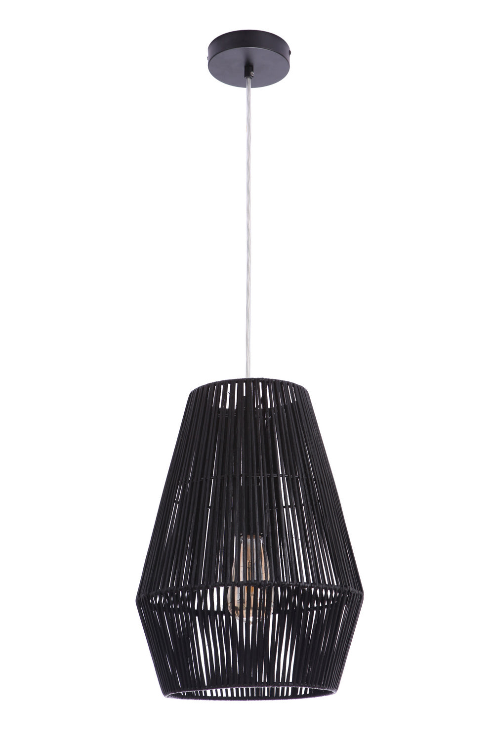 Craftmade Natural Pendant P2009-FB Pendant Light - Flat Black