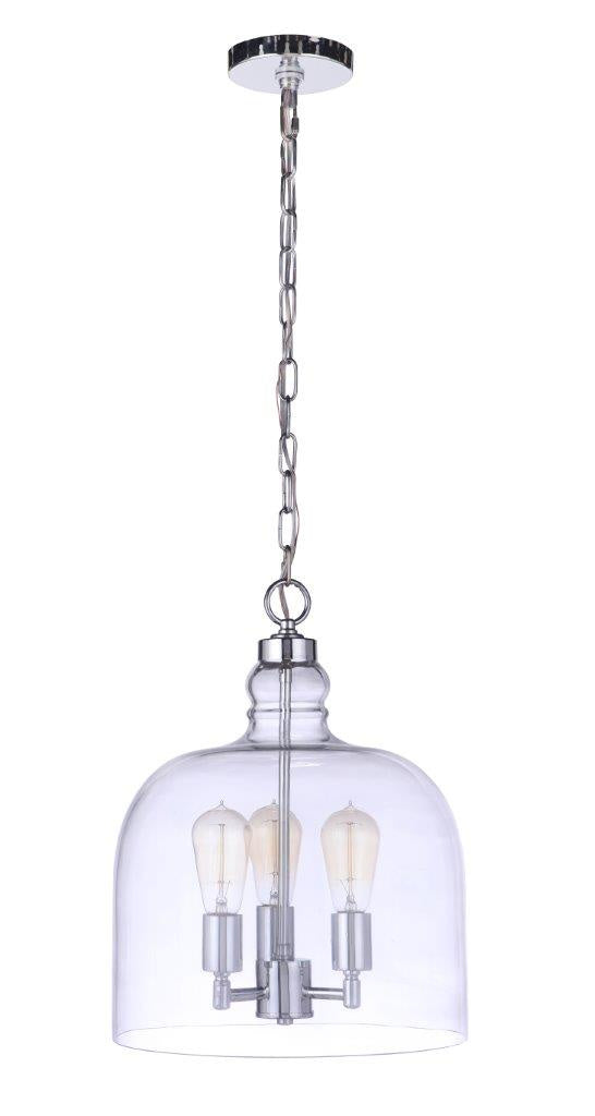 Craftmade Jackson P975CH3 Pendant Light - Chrome