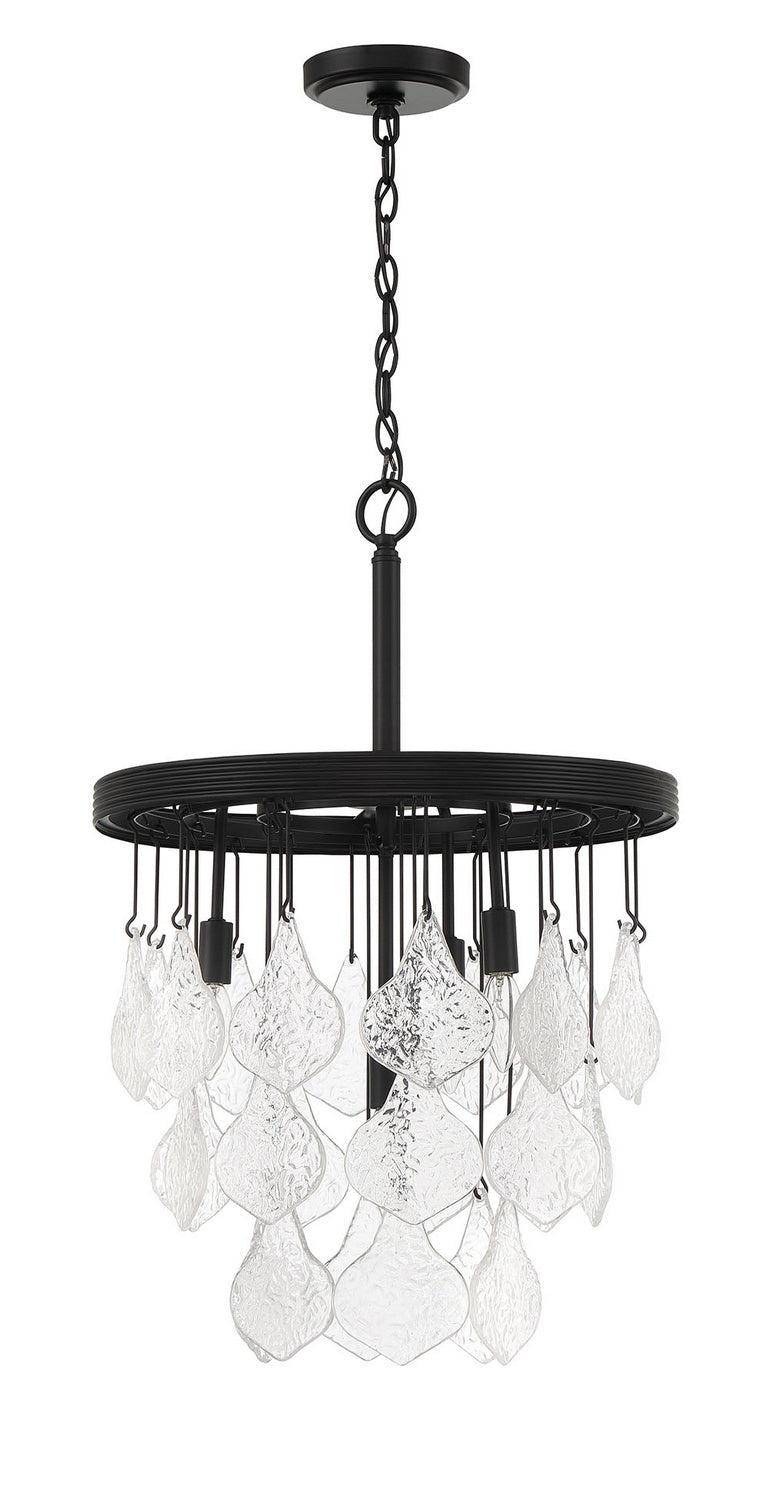 Craftmade Vesi P980FB4 Chandelier Light - Flat Black