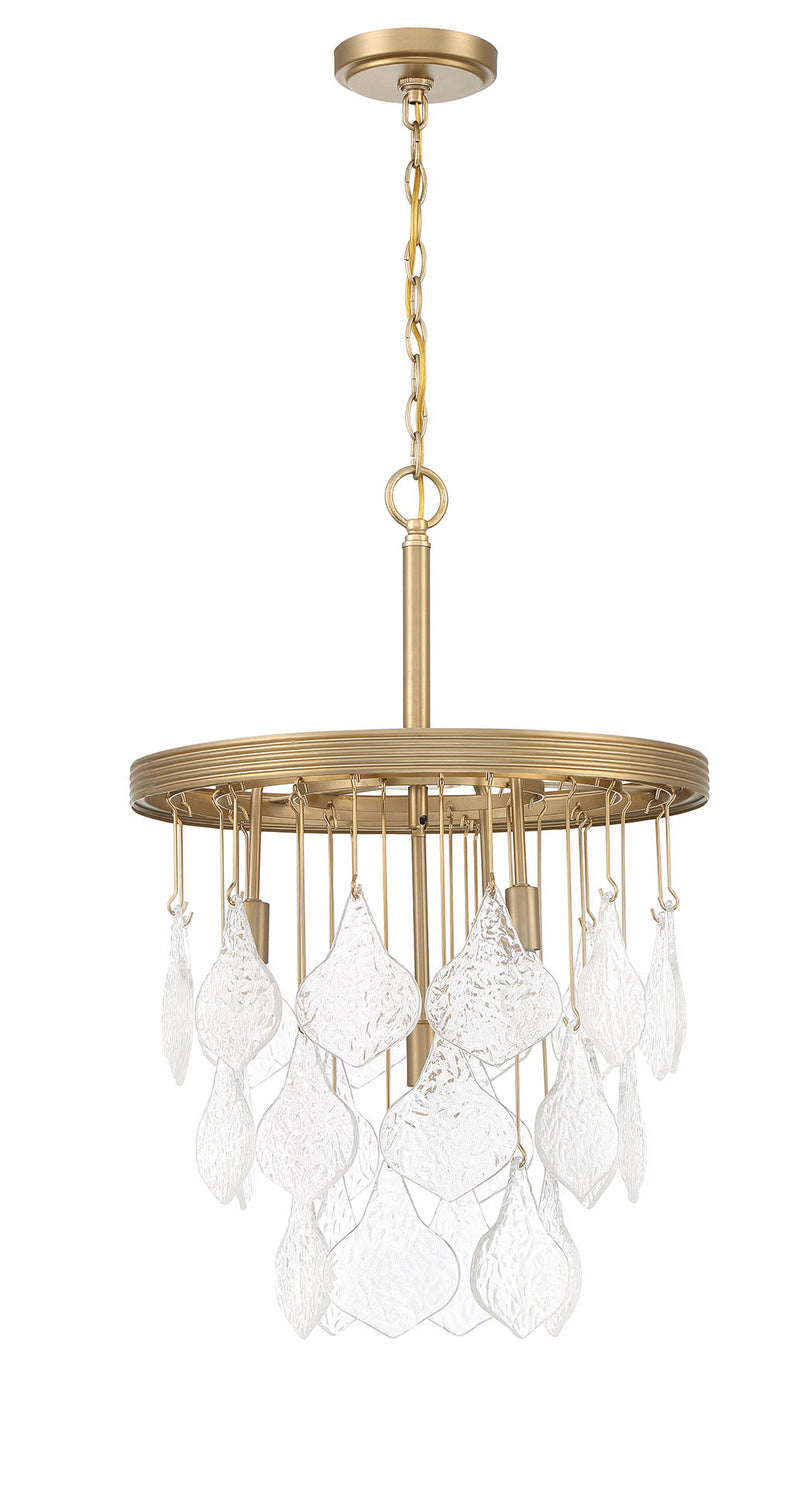 Craftmade Vesi P980SB4 Chandelier Light - Satin Brass