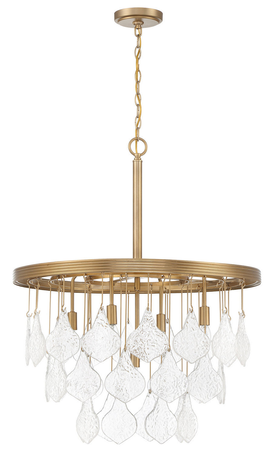 Craftmade Vesi P981SB5 Chandelier Light - Satin Brass